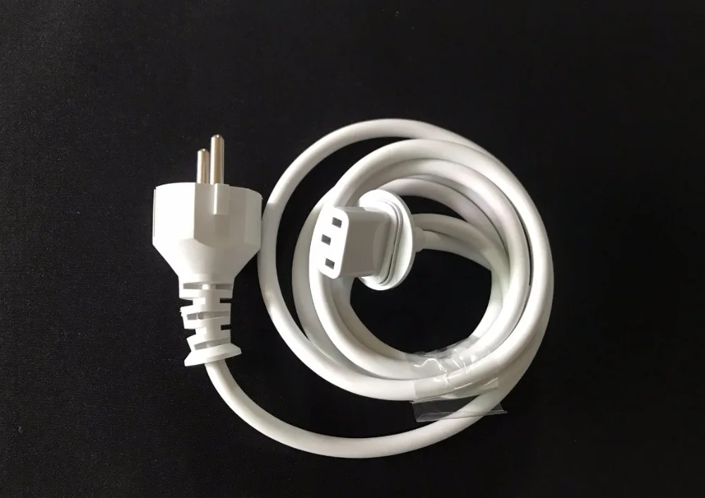 

Высококачественный шнур питания с европейской вилкой 1,8 м, Кабель Для IMAC, компьютера, Macbook, адаптер зарядного устройства с европейской вилко...