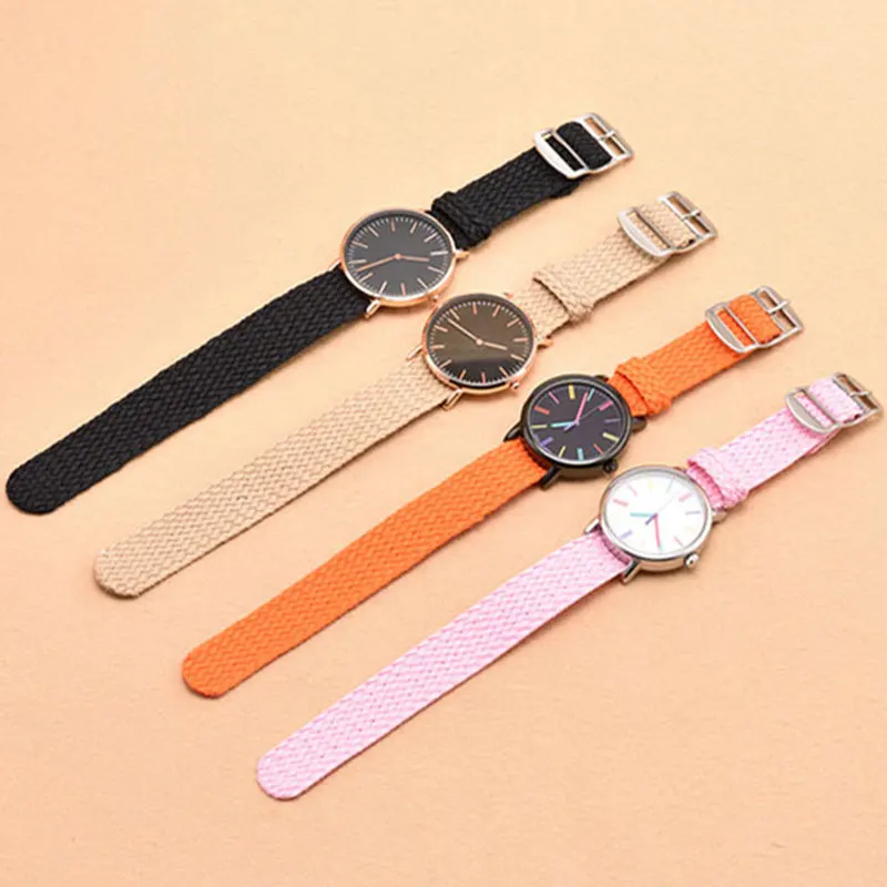 14mm 16mm 18mm 20mm 22mm Nylon Leinwand Band Strap NATO ZULU Armband Männer Frauen Gewebt armband Zubehör für Perlon Straps