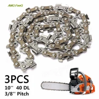 10inch chainsaw semi chisel chains 0 050 38 lp 40dl drive link chainsaw cutting pole saw chain for lawn mower garden tool