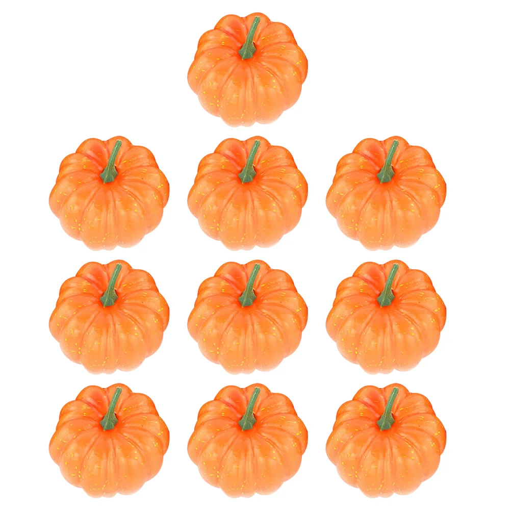 

Pumpkin Ornaments Photography Prop Halloween Supplies Simulation Model Decors Party Lifelike Miniatures