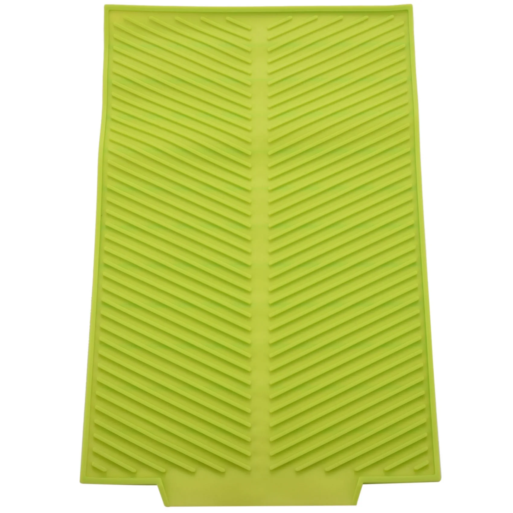

Силиконовый коврик для сушки посуды, складной, вертикальный Прямоугольный Коврик для сушки посуды, термостойкий, нескользящий, зеленый