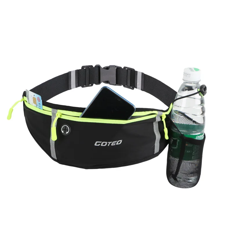 

Waterproof Running Fanny Pack Men Women Outside Riding Kettle Bag Multi-functional Mobile Phone Waist Bag For Below 7 Inches