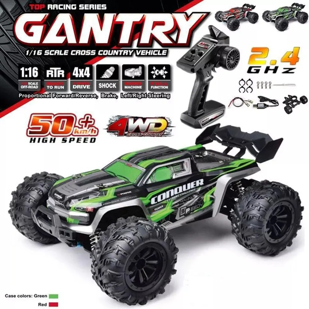 S 50km/h High Speed Rc Cars Toys For Adults And Kids Remote Control Car 2.4g 4wd Off Road Monster Truck