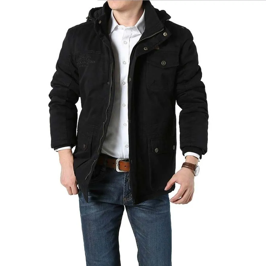 Men's Winter Jackets Vests Mountain Parka Parkas Clothing Coat Male Coats Outerwear Man Streetwear Overcoat Vest Spring Boy Long
