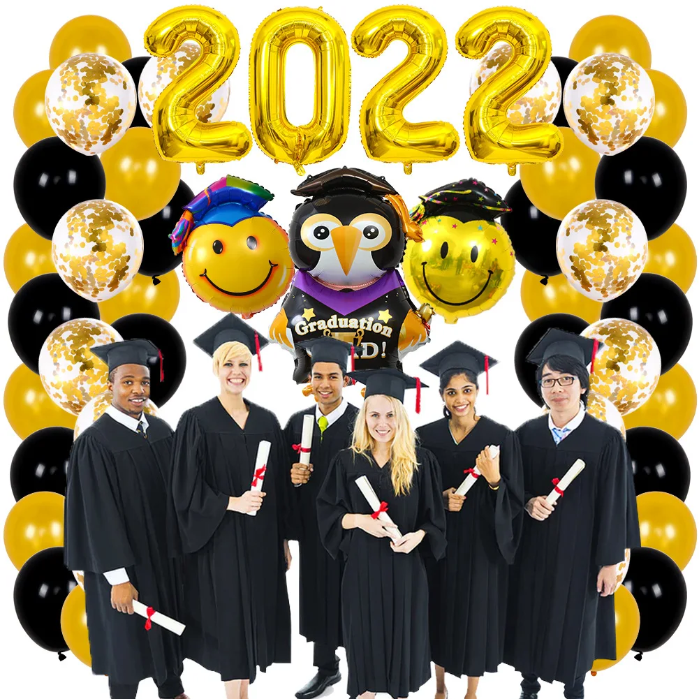 

Graduation Balloon Graduation 2022 Gift Helium Foil Balloon Congratulation Graduation High School Graduation Party Decorations