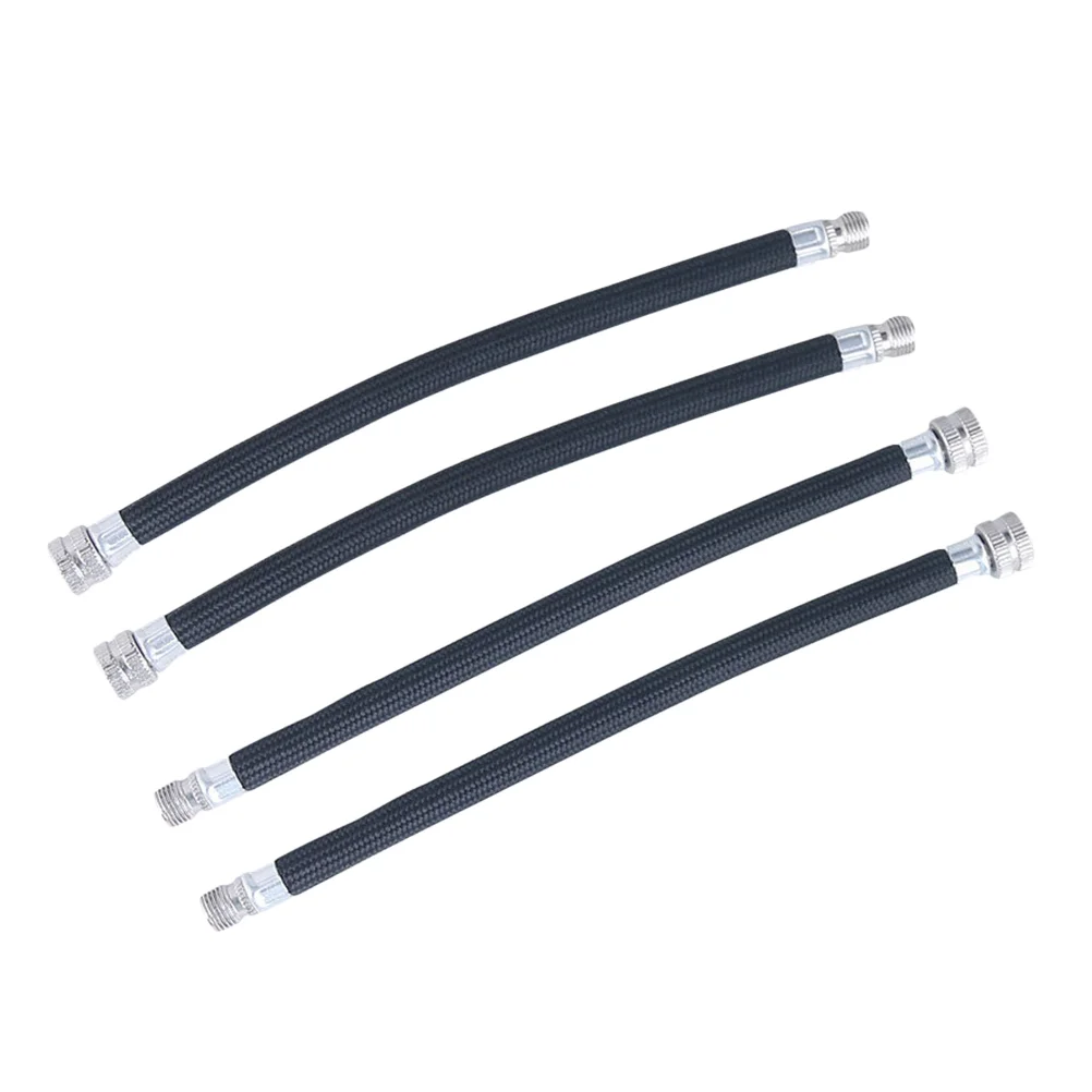 

4Pcs Extension Hose Road Bike Pump Extension Hose Bike Pump Extension Tube