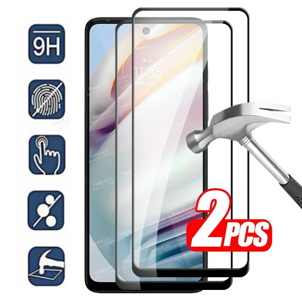 

10D Full Cover Tempered Glass For Motorola Moto G60 G40 G100 Edge S G9 Power G stylus 2021 Screen Protector Protective Film