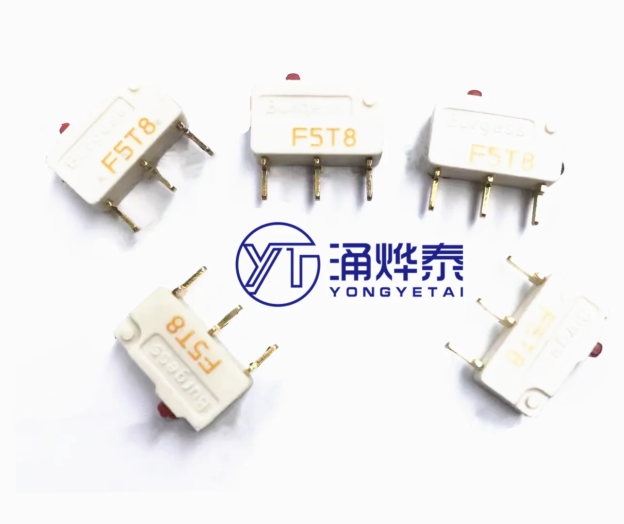 

YYT, вертикальный 3-контактный маленький микропереключатель F5T8, кнопка сброса медицинских инструментов, красная точка