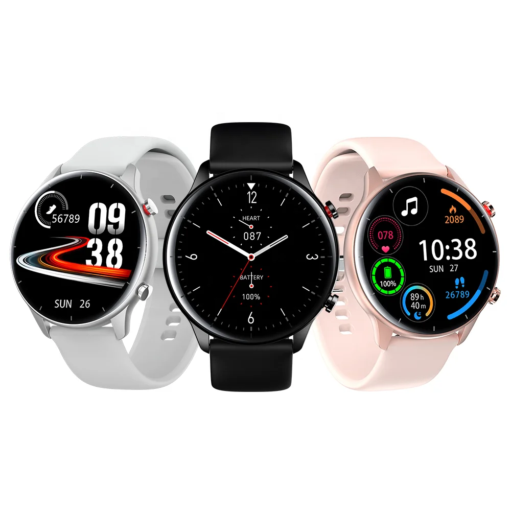 Best Mobile Smart Watch New Men Women for Android IOS Phone Waterproof Heart Rate Tracker Blood Pressure Oxygen Sport Smartwatch Case