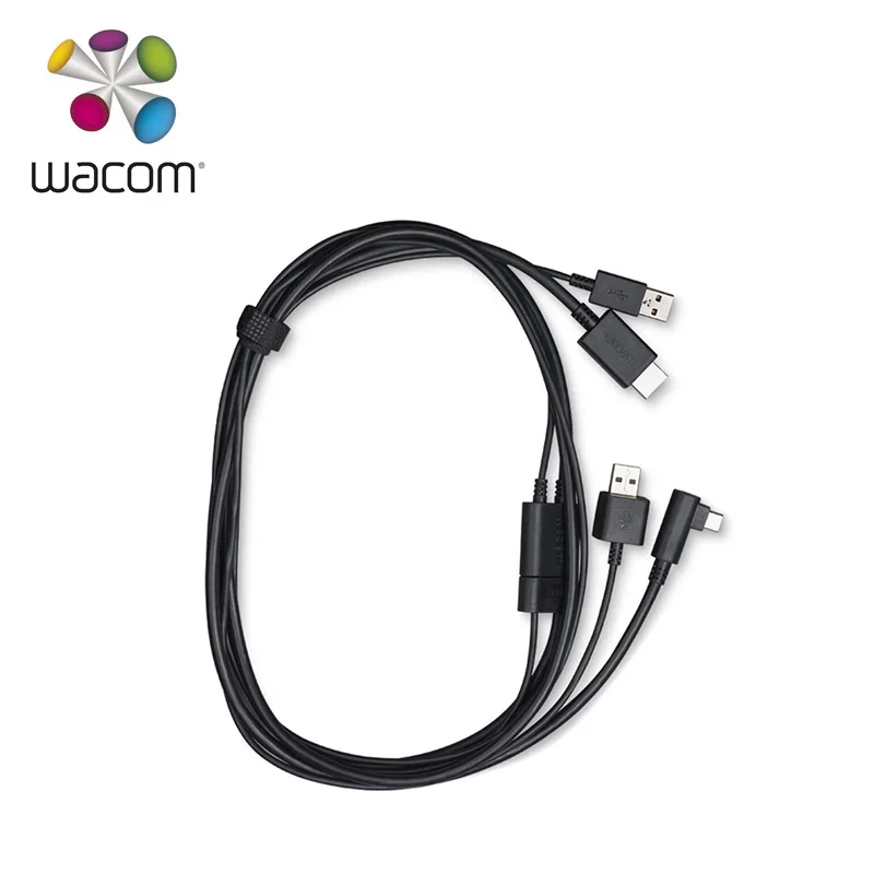 Wacom Cable de repuesto en forma de X para tableta de visualización...