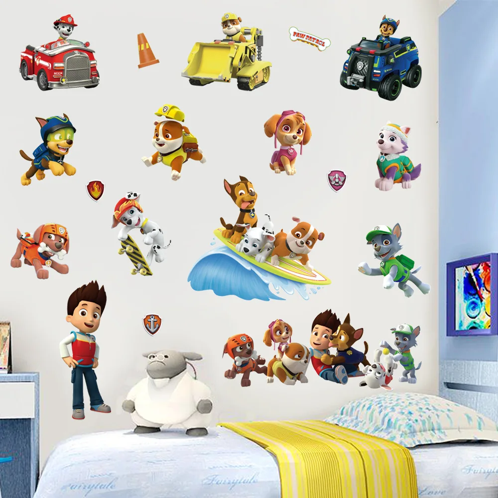 

3D наклейки PAW PATROL для детей