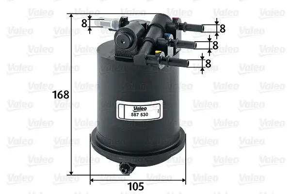 

VALEO 587530 FUEL FILTER (DIESEL) SCENIC I 1.9 DCI