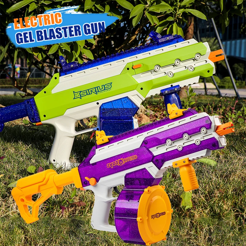 

2023 Электрический водяной гелевый бластерный пистолет автоматический пистолет для брызг с 10000 пневматической винтовкой для активного отдыха игра Спорт Забавный подарок