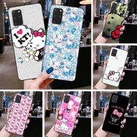lovely hello kitty phone case for samsung galaxy s21 plus ultra s20 fe m11 s8 s9 plus s10 5g lite 2020