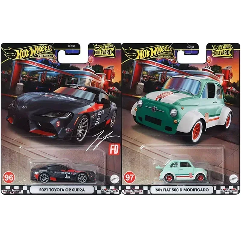 Оригинальные автомобильные игрушки премиум-класса Hot Wheels для мальчиков 1/64 литой