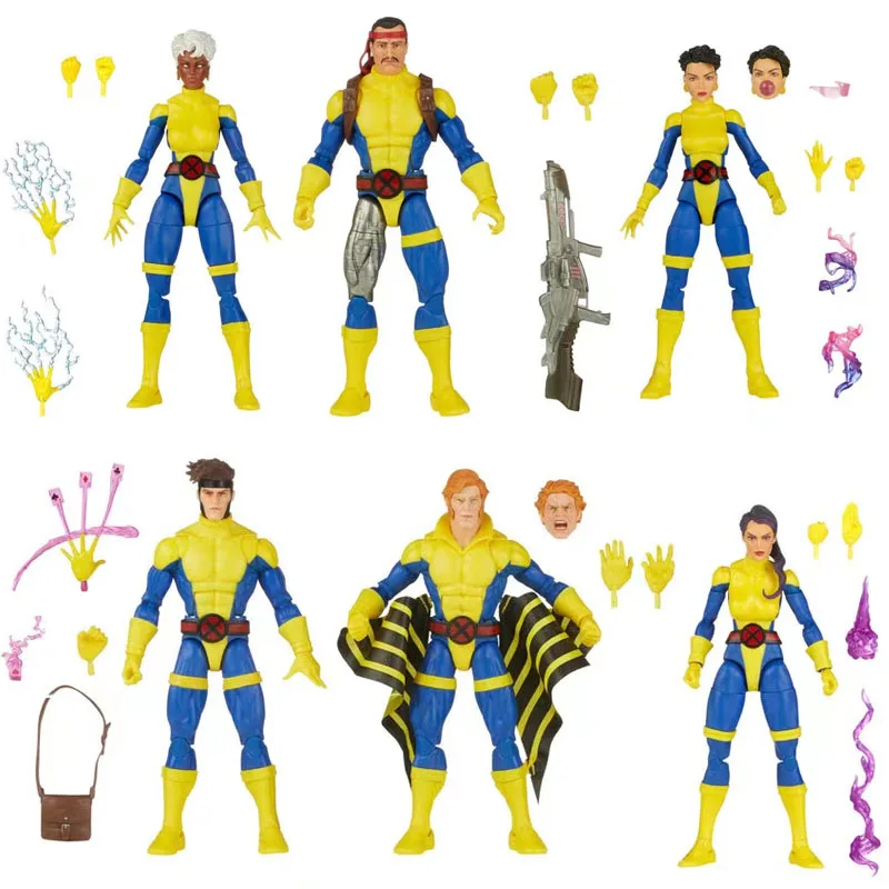 

Hasbro Genuine marvel legends X-Men STORM MARVELS FOGE JUBILEE Joints Movable Anime Action Figure Toys for Kids Gifts