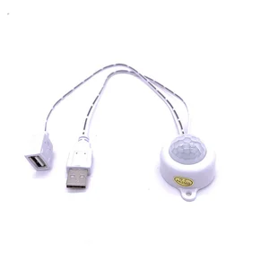 DC 5-24 В5A с USB-разъемом, человеческий тело, инфракрасный PIR датчик движения, переключатель для светодиодной ленты, ночные светильники, Прямая поставка