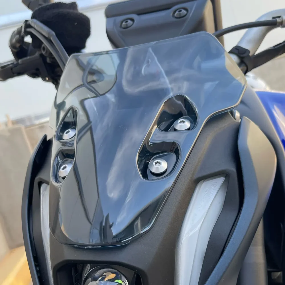 Фото Ветровое стекло/экран/козырек для мотоциклов Yamaha MT-07 FZ-07 (2021-2024) №2