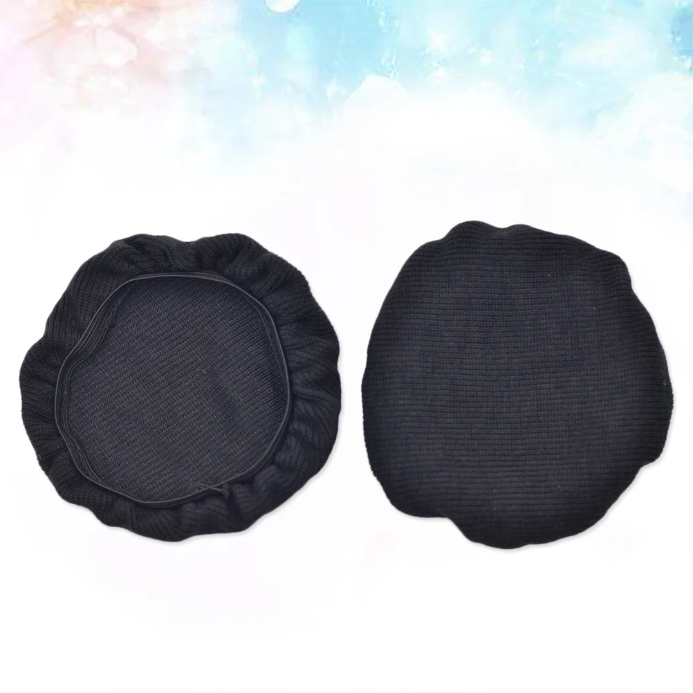 

2pcs Stretchable Fabric Headphone Covers Washable Sanitary Ear Pad Earcup Earpad Covers Fit Most On Ear Headphones with 6-85cm