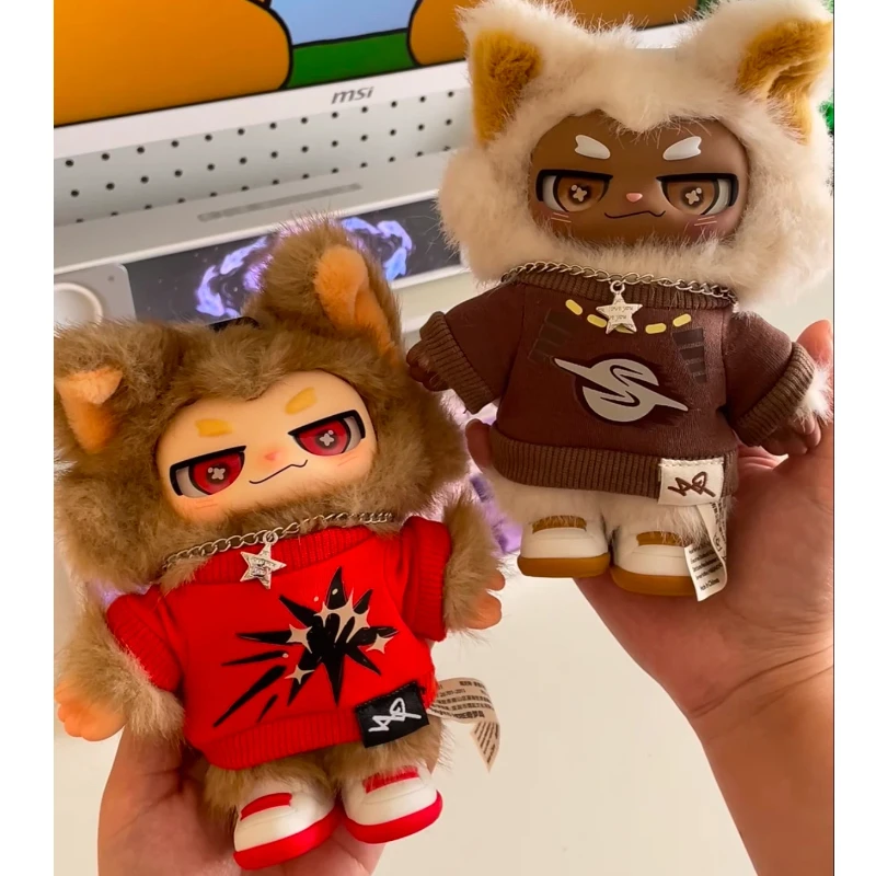 Фото Оригинальная виниловая кукла-фигурка Aoo I Am A Tule Breaker Series Blind Box в стиле Ван Ибо, брелок для сумки, таинственная коробка, подарок на день рождения №2