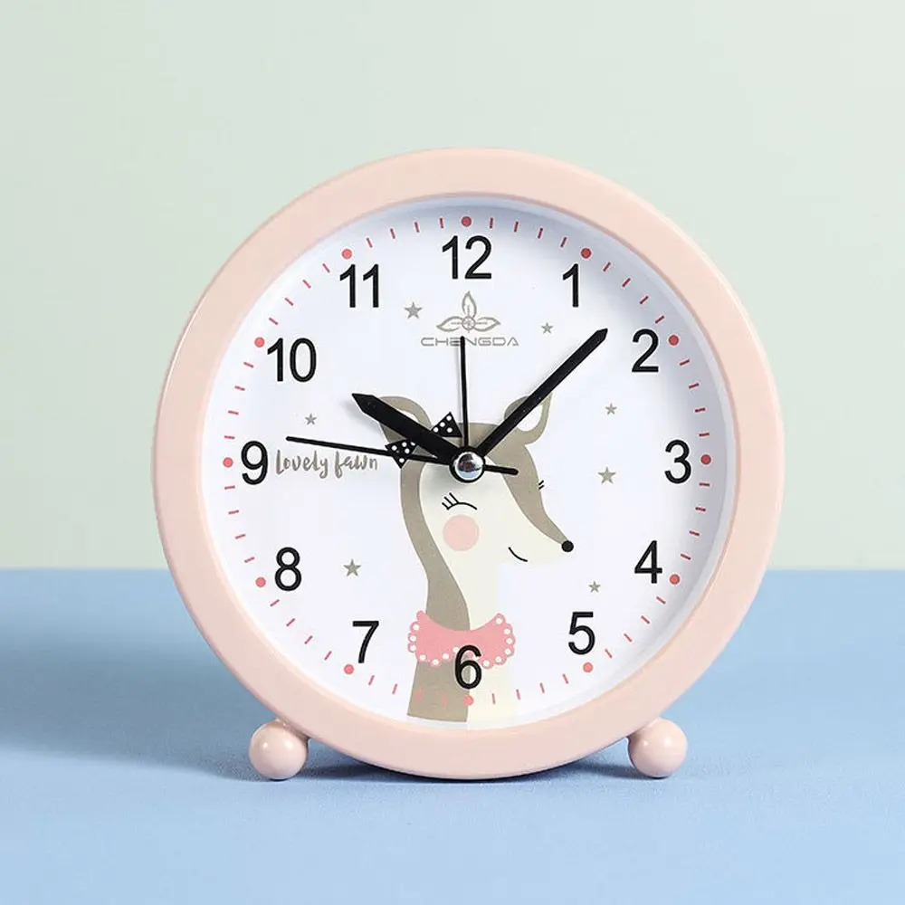 

Ornament for Kids Desktop Battery Operated Home Decor Cartoon Alarm Clock Decoration Ornament Alarm Clocks Home Decor