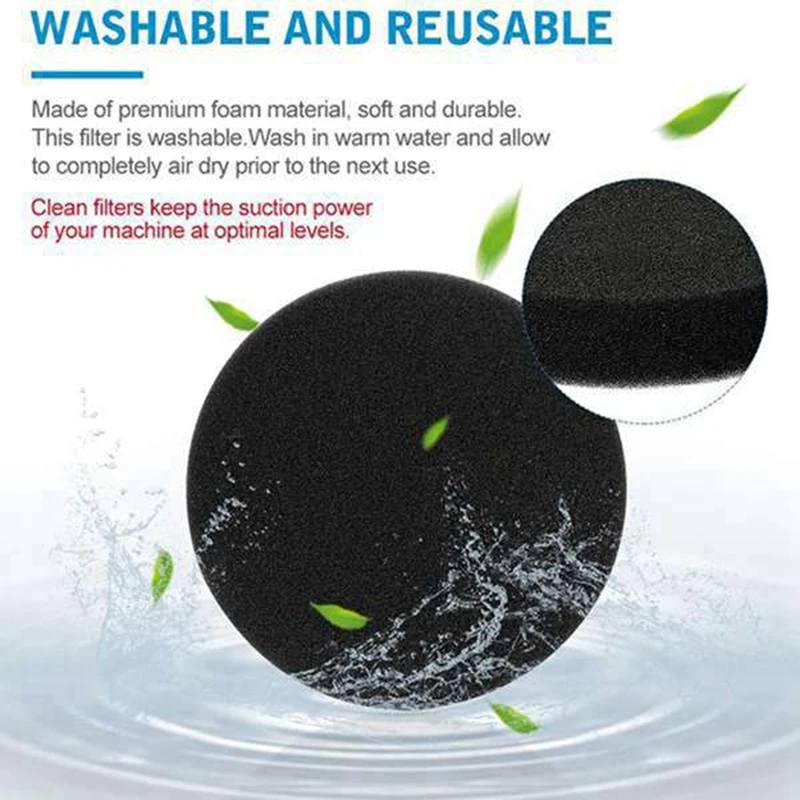 3 шт. вакуумный Поролоновый фильтр для детской модели 1608225 заменяет деталь 68465A