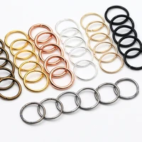 round jump rings wholesale multicolor 3 16mm split rings connectors for diy jewelry finding making necklace bracelet accessories