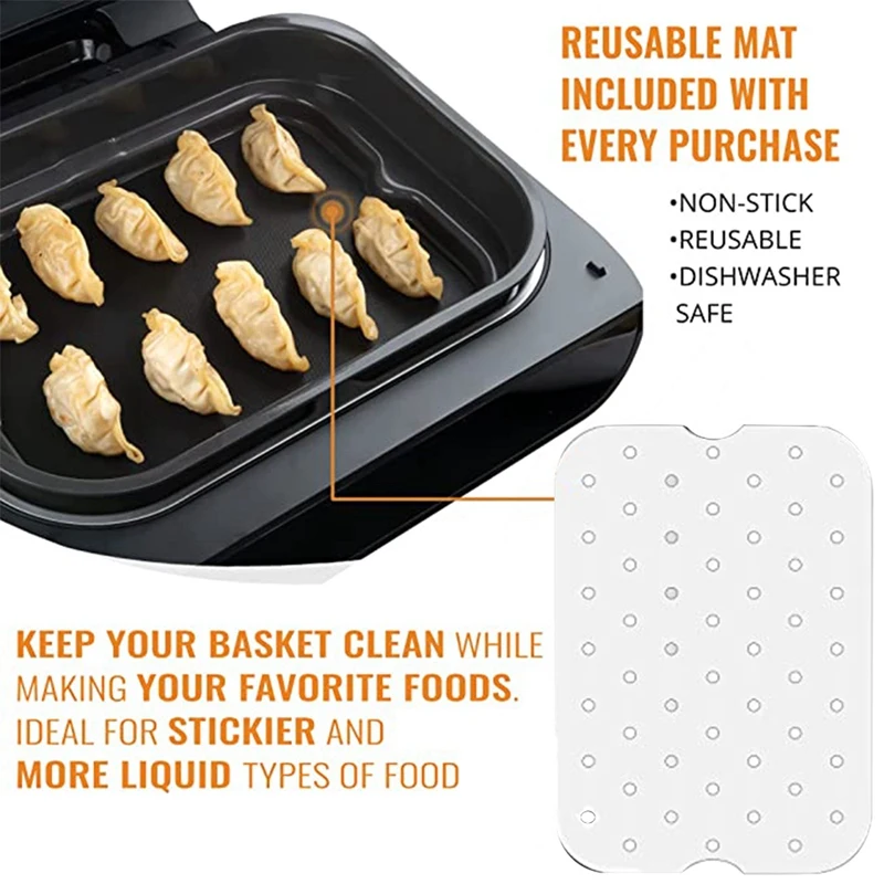 300 шт. листов пергамента для воздушных фритюрниц для Ninja Foodi XL Smart FG551 6-In-1 Indoor Grill Accessories.