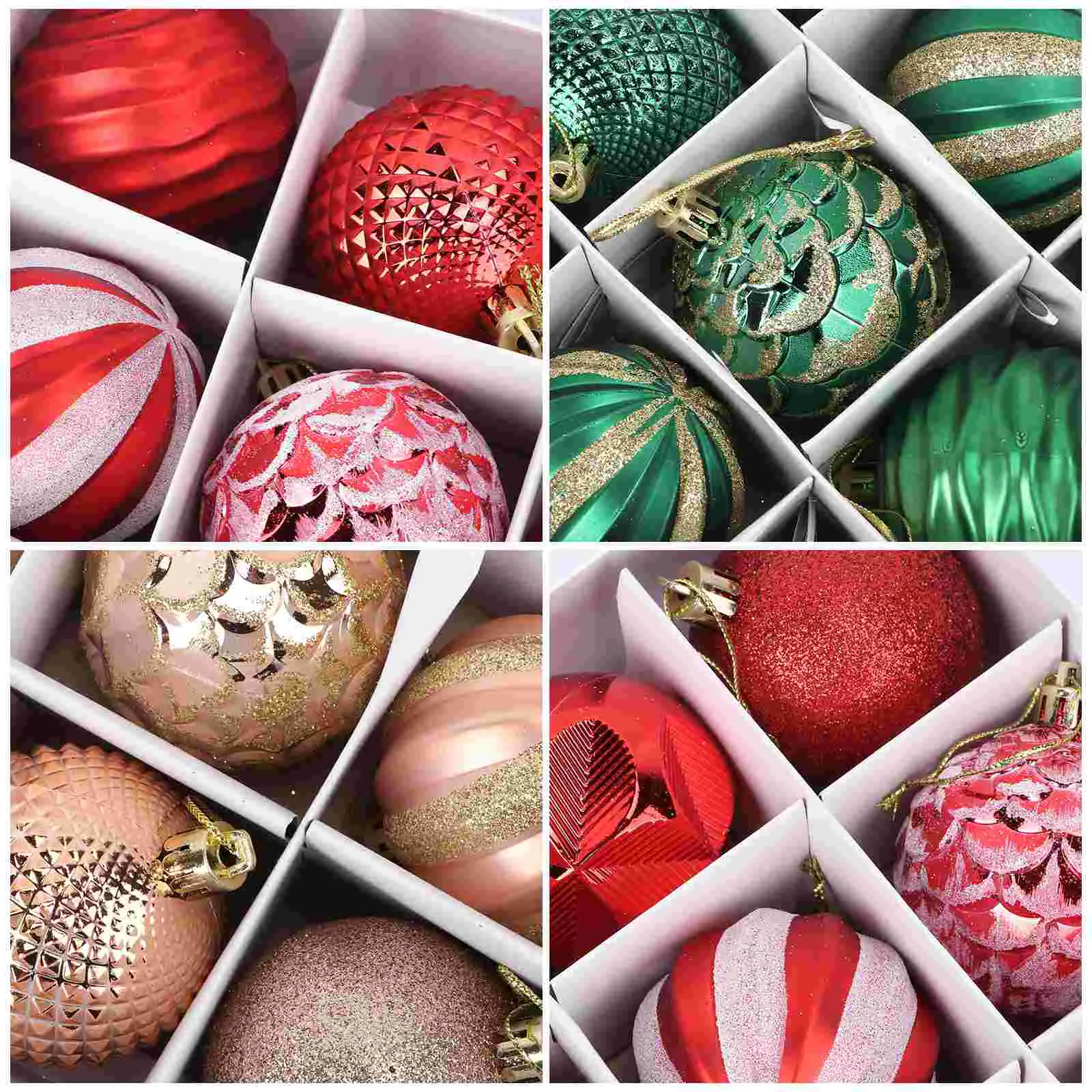 

36 Pcs Christmas Pendants Decor Hanging Christmas Tree Christmas Pendant Door Hanging for Home Cafe Shop Layout Decoration