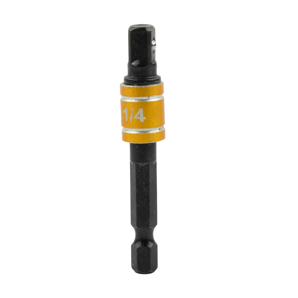 

1pcs 1/4 3/8 1/2 Drill Socket Adapter Impact Driver With Hex Shank Extension Bar For Hand Held Screwdriver Impact Wrench
