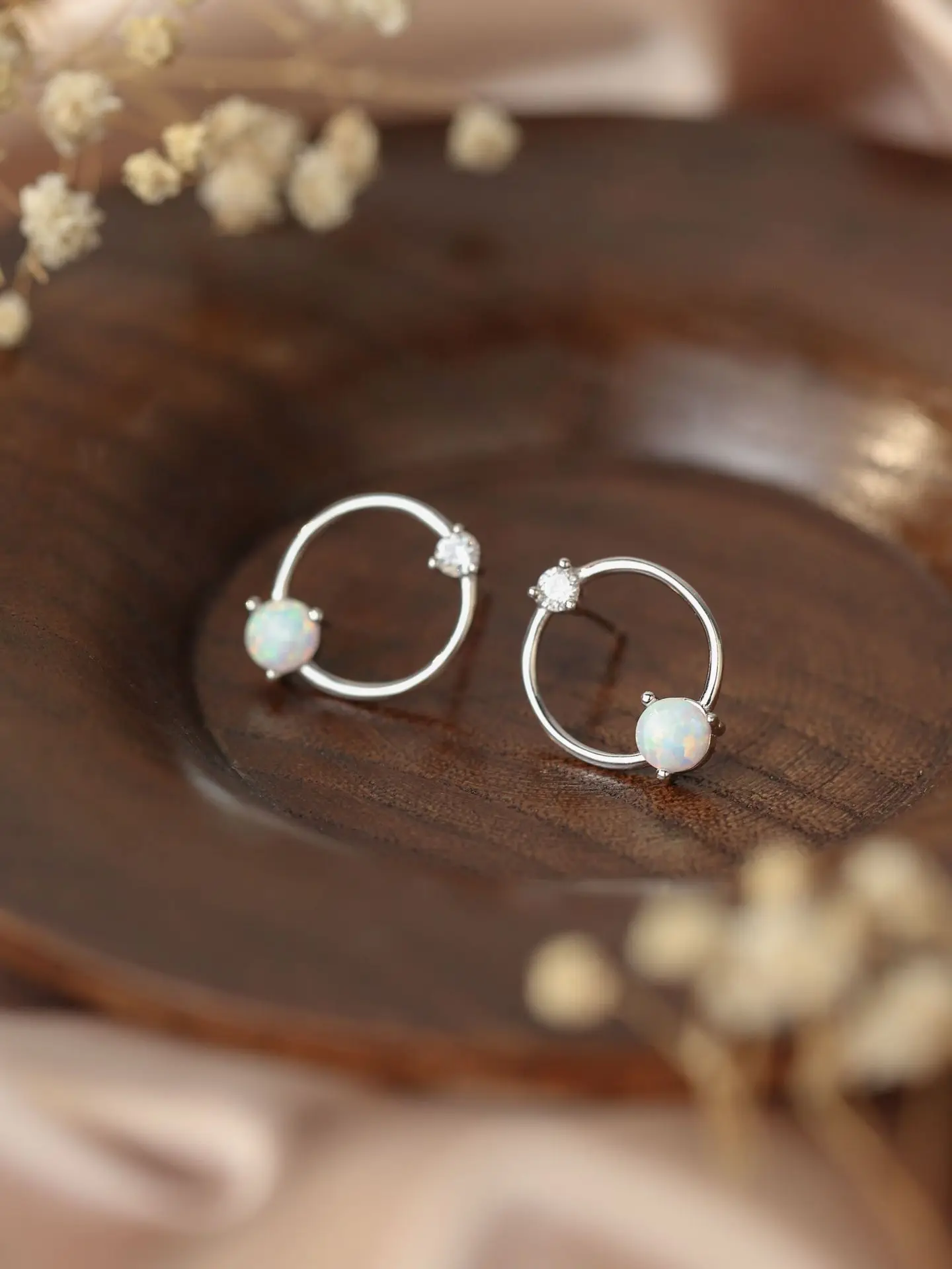 Новинка 2023, круглые серьги Aubao из стерлингового серебра S925 в европейском и американском стиле, ювелирные изделия, модные персонализированные серьги