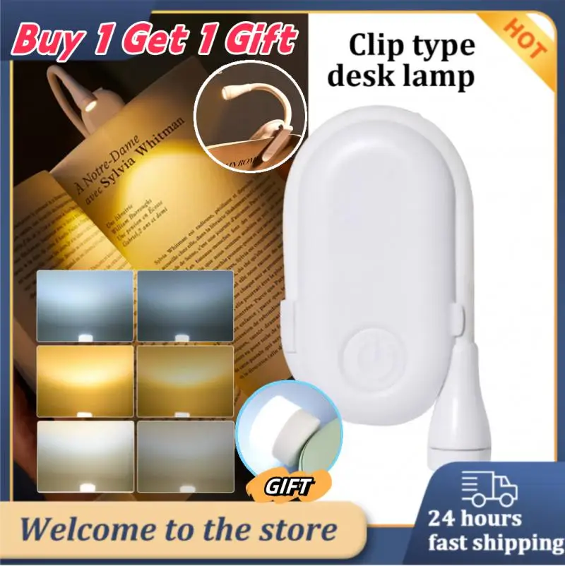 

Small Round Book Lamp Portable Charging Usb Eye Protection 5v 1w Super Bright Computer Mobile Power Led Light Festive Gift Mini