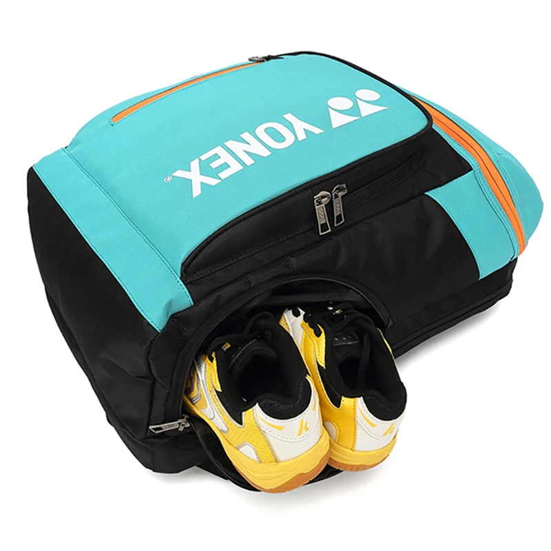 Original YONEX Men Women Badminton Backpack Max For 2 Badminton Rackets With Shoes Compartment Hold All Shuttlecock Accessories
