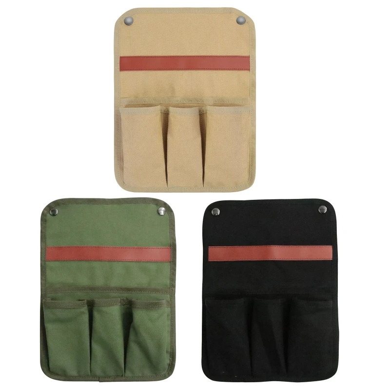 

448D Camping Chair Armrest Storge Pocket Wear-resistant Container Bag Outdoor