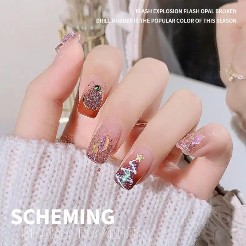 

Professional Explosion Diamond Nail Glue Nail Model Gel UV Glue Crystal Extension Fast-drying Lasting Nail Polish Nail Art Gel