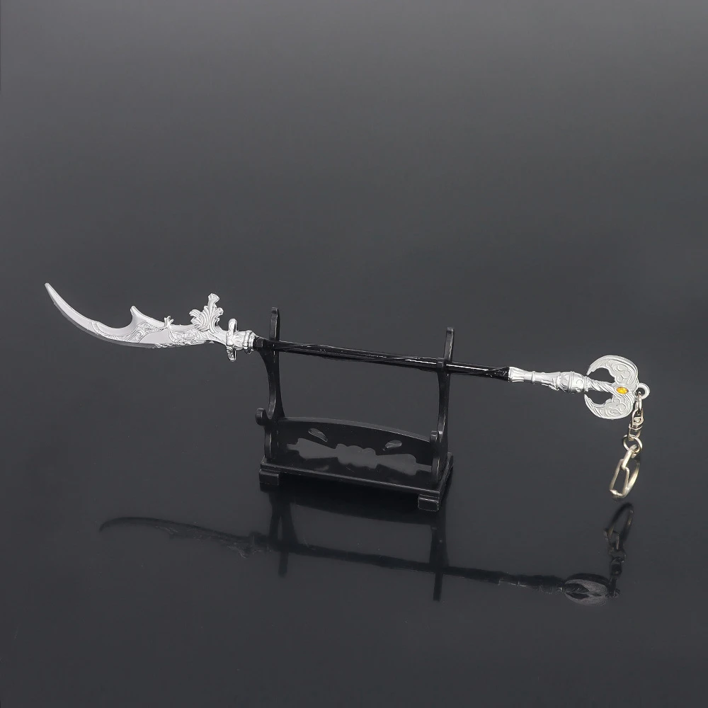 Кольцо Elden оружие боевой серп Лоретты игра брелок в стиле аниме сплав мечи