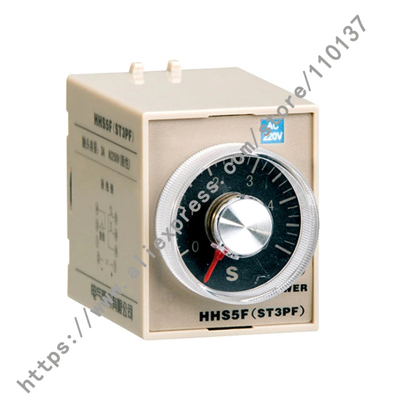 HHS5F ST3PF реле времени задержки мощности AC220 60s
