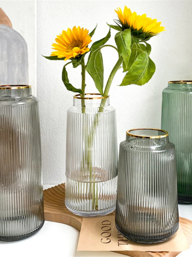 

vase decor floreros vintage Home Decor Glass Vase Flower Arrangement Vase Home Decoration Nordic Phoenix insoffice decoration