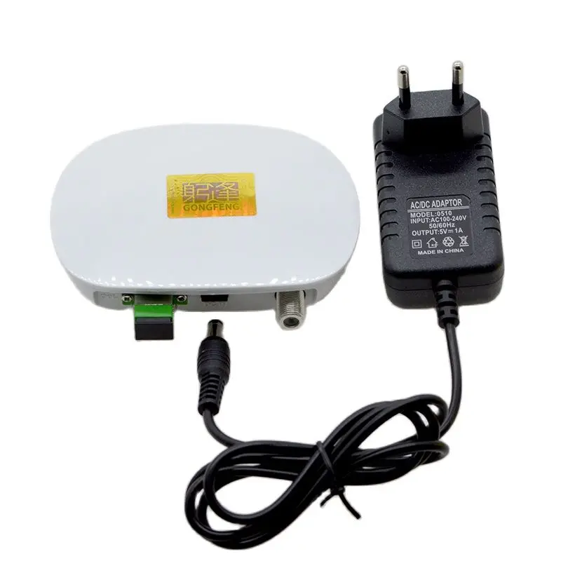 FTTH CATV Optical Receiver 1550nm SC/APC Adapter Converter With AGC Inch F Head Output Ultra-low Power Reception Wholesale
