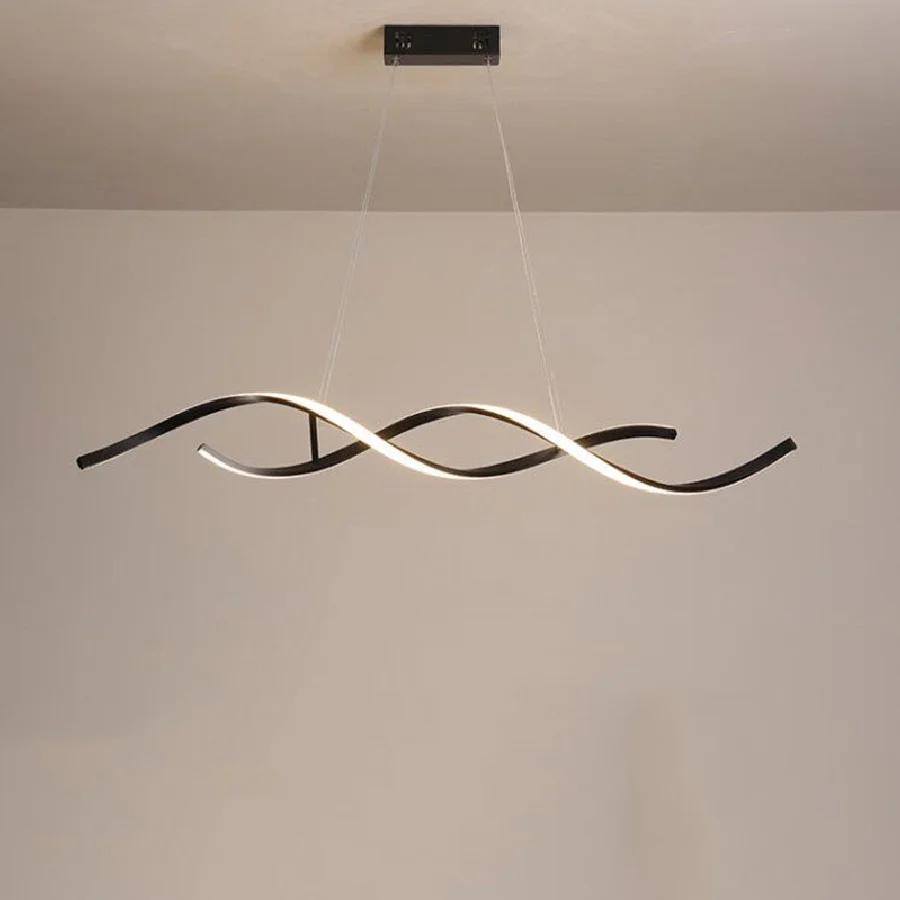 

Современная светодиодная люстра NEO GLeam для гостиной, столовой, бара, кухни, с регулируемой яркостью, подвесные светильники с дистанционным у...