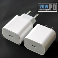 20w pd fast usb c charger euus plug and data cable for iphone 12 mini xr xs 11 charger wire apple 13 pro max type c adapter
