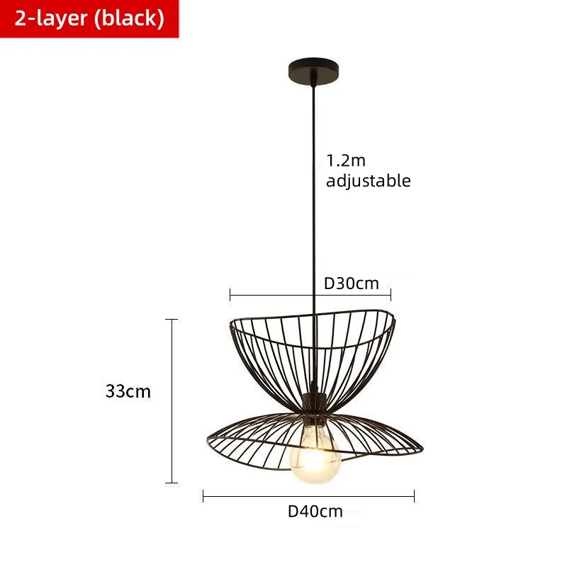 

Подвесной светильник Xiuxiu из кованого железа