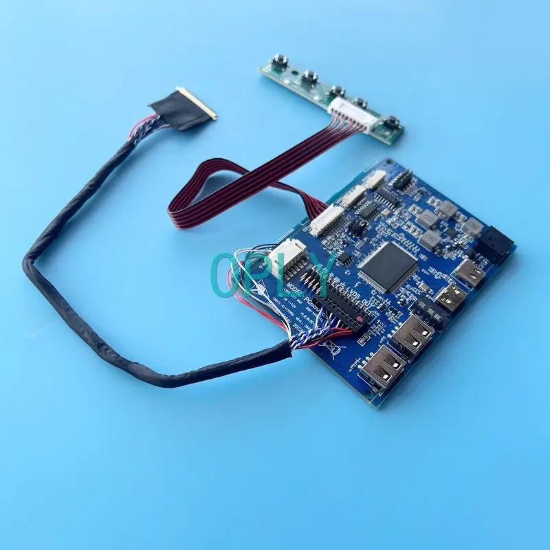 

For B140XW01 LVDS 40 Pin PCB 862 Controller Driver Board DIY Kit 2-USB TYPE-C Mini HDMI-Compatible 1366*768 14" Laptop Display