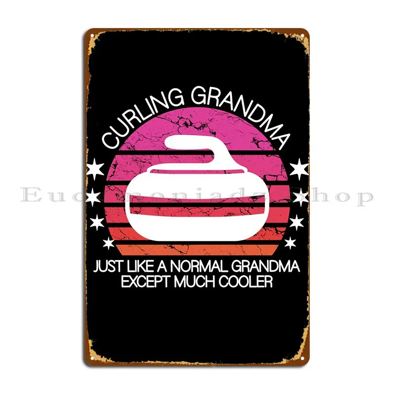 

Крутящийся металлический знак бабушки создание кухни бар дизайн стены роспись оловянный знак плакат