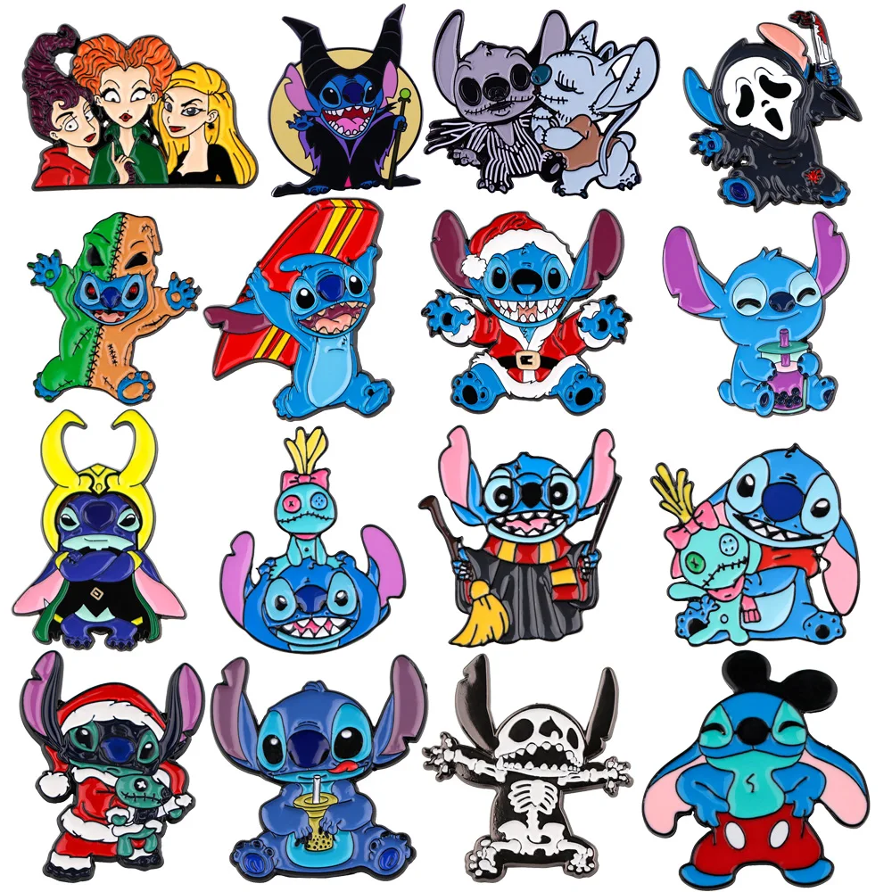 Милые Мультяшные украшения броши для одежды эмалированные булавки на лацкан