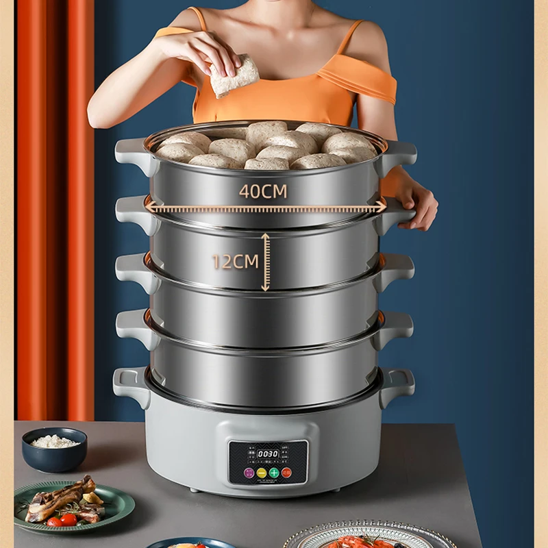 

Пароварка электрическая из нержавеющей стали для приготовления пищи