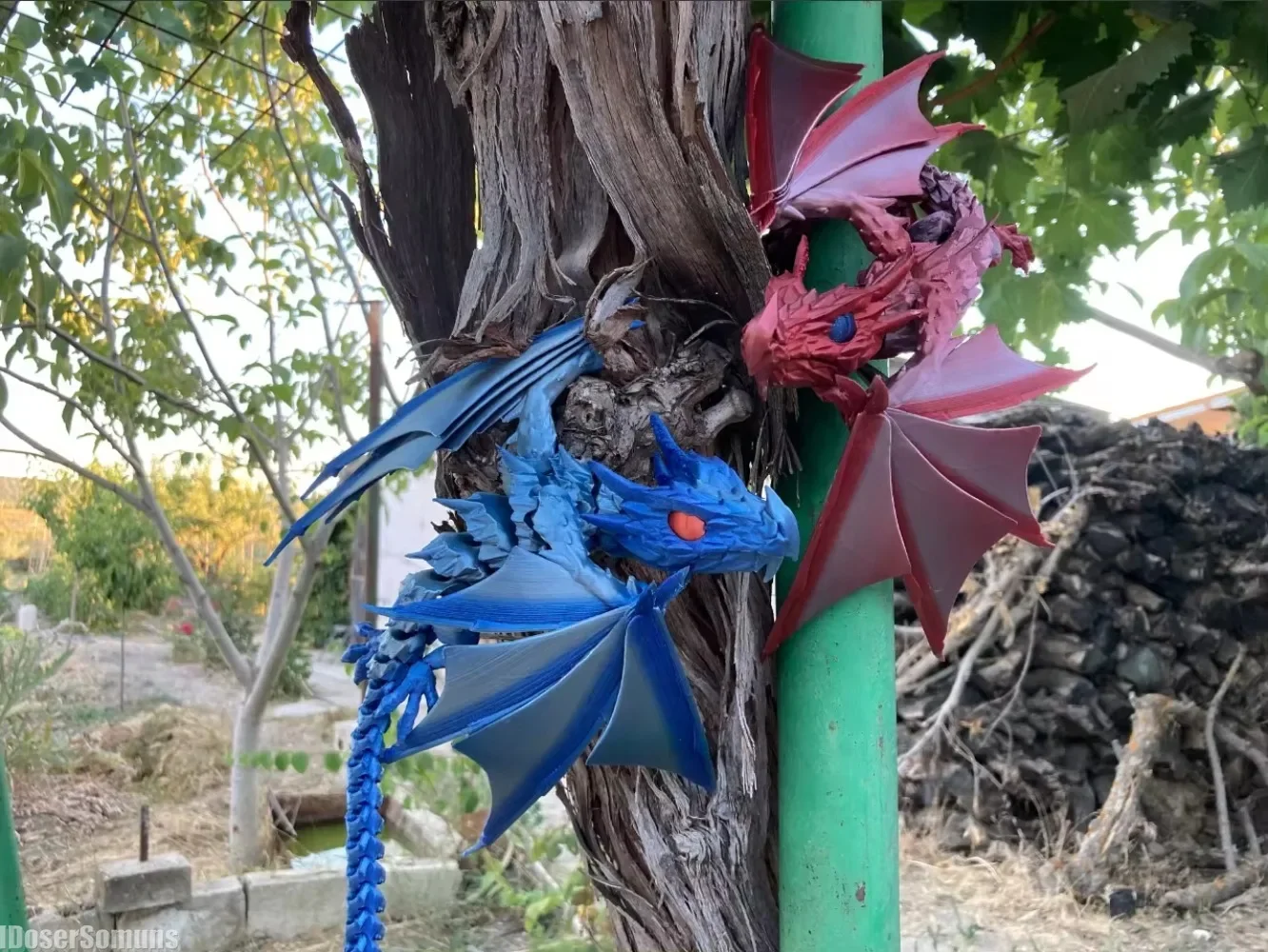 Модель летающего дракона с 3D рисунком креативная коллекция и принцессы