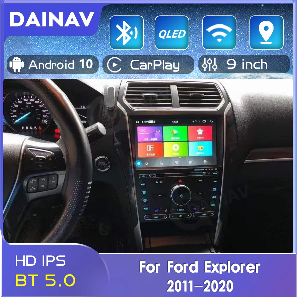 

Автомагнитола 2 Din на Android для Ford Explorer 128-2011, 2019 ГБ