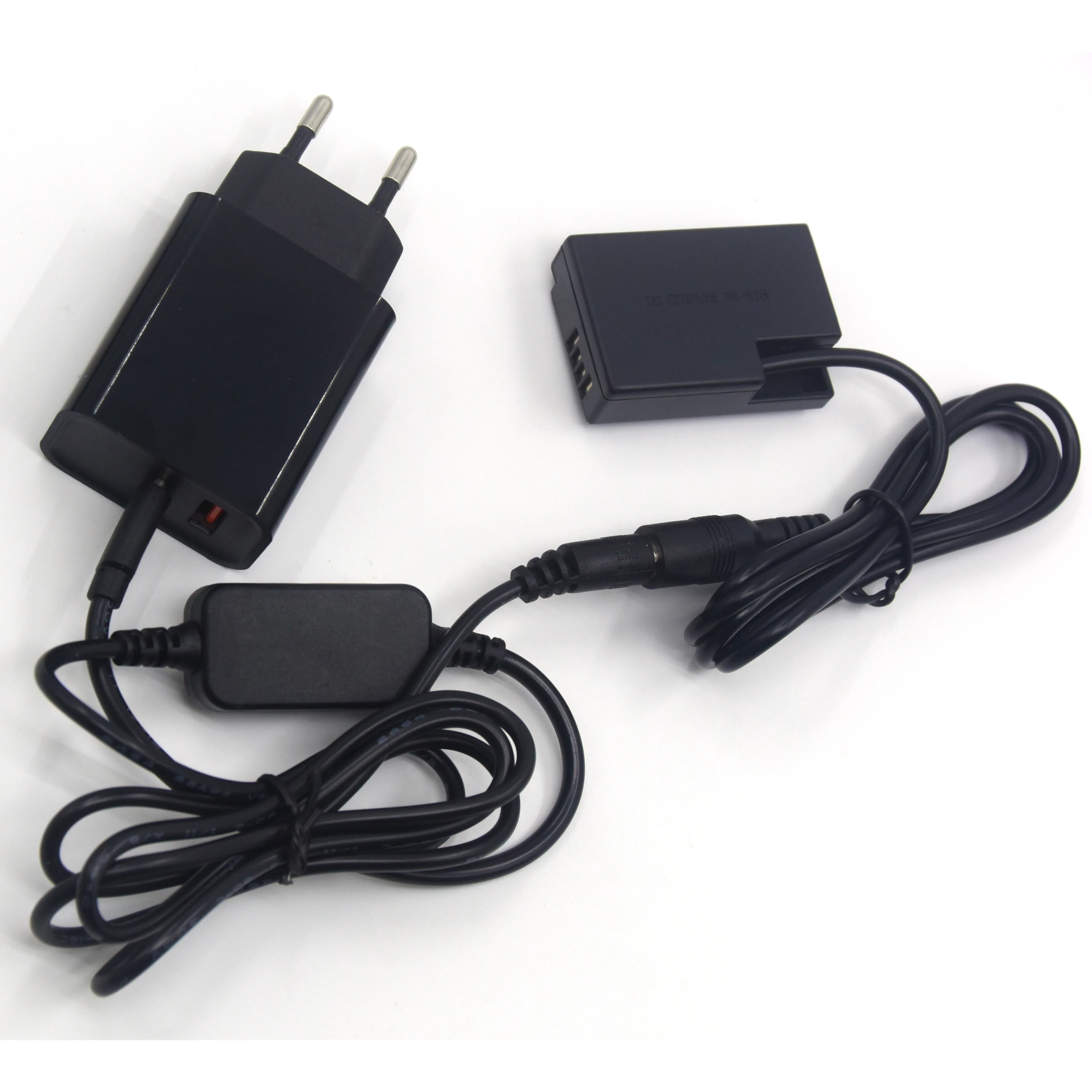 Фото PD Зарядное устройство USB C DC Кабель DR-E18 Соединитель LP-E17 Фиктивный аккумулятор для камеры Canon EOS 750D Kiss X8i T7i T6i 760D T6S 77D 800D 200D №1