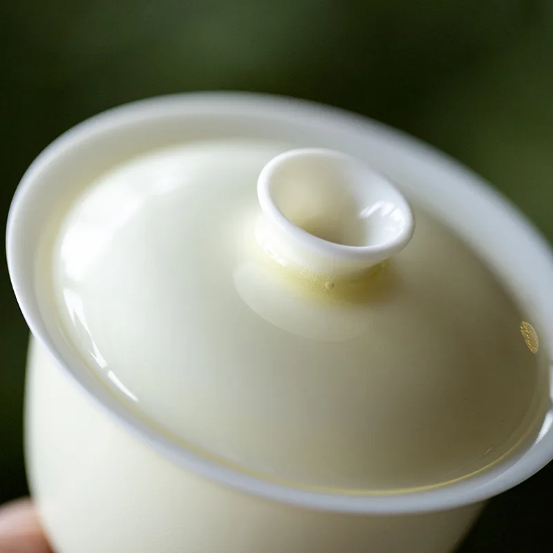 Чайная посуда Gaiwan Chawan набор из чаши для супа китайские кружки кунг-фу фарфоровая